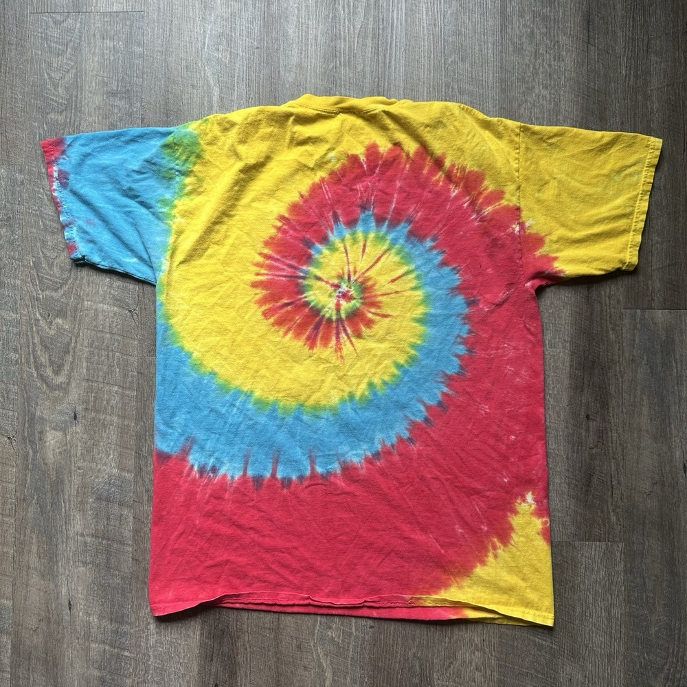 Liquid Blue Bart Simpsons Tie Dye T-Shirt XL 2013 USA Peace Man Vintage - Picture 5 of 8